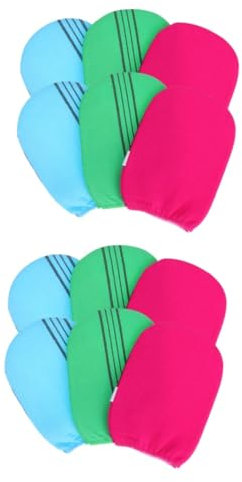 DOITOOL 12 Stk Badwäscher Bräunungshandschuh Peeling- -Entferner zurück Diffusor Handtuch Handschuhe handtücher Badeaccessoire Spa Schlammreibungsartefakt