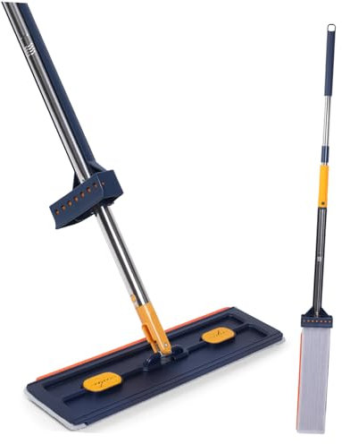 Beaupretty Trapeador Plano Trapeador Sin Lavado Azul para Pisos Accesorios De Limpieza para Limpieza De Baños