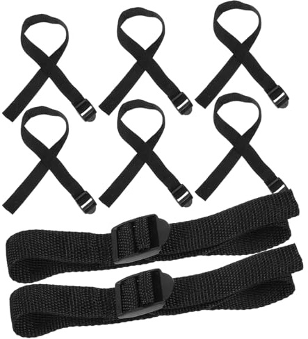 ROMISBABA 8 pezzi Cinghie Regolabili per Scarpe Aeratore Prato Facili da Montare per Giardinaggio Cortili e Spazi Esterni per Manutenzione del Manto Verde e Campi Sportivi