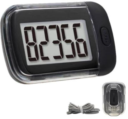 Running Pedometer, Accurate Step Counter with Clip, Step Counter
