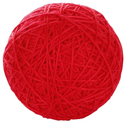 Kerbl lekboll, 10 cm, röd
