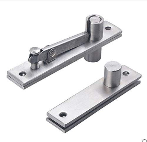 Tiberham 2 Stück 360 Grad Drehgelenk Türscharnier Verdeckte Drehung Schwerlast Edelstahl Scharniere mit Befestigungsschraube (130 x 25 mm)