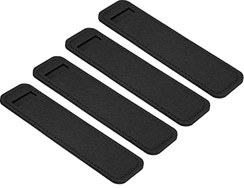 PATIKIL Filzstift Etui 12Pack Stifteetui Kugelschreiber-Etui Filz Bleistift Tasche Mini Schutzhülle Etui Halter Schwarz