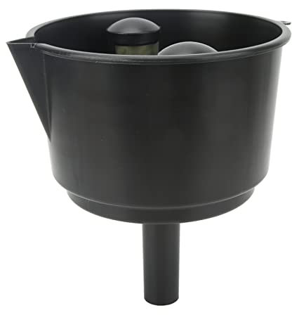 Embudo de Filtro de Aceite para Coche AF15CB, Embudo de Filtro Diésel Portátil de Boca Ancha Grande para Coches, Motocicletas, Vehículos Recreativos, SUV, Vehículos Todo Terreno