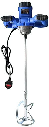 Miscelatore elettrico per malta da 2600 W, miscelatore per cemento portatile con asta, utilizzato per la miscelazione di grouting/colore/malta/letame/miscelatore di colore