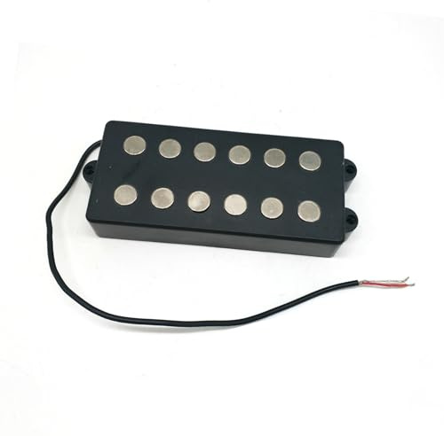 Tonabnehmer Pickups Set Tonabnehmer Für E-Gitarre Für Sechssaitigen PB-Bass Tonabnehmer Für 6-saitigen Offenen Bass