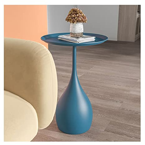 FGDIUCVN Coffee Table Round Side Table Modern Living Room Sofa Side Small End Table Bedroom Bedside Table Office Metal Mini Coffee Table Sofa Side End Table (Color : E) Full moon