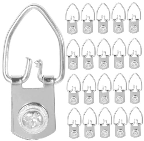 Angoily Picture Hangers 100pcs Heavy Duty Hangers for Wall Canvas Picture Frames Decorations