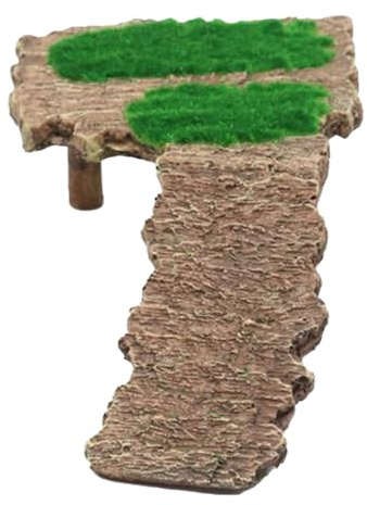 Schildkröten-Sonnenplatz,Reptilien Rampe Schildkröten Zubehör - rutschfeste Kletterleiste Mit Ruhezone, Aquariumdekoration Und Haustierzubehör Für Frösche, Landschildkröten Und Wasserschildkröten