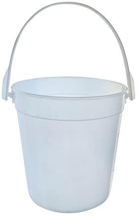 Garrafas de Agua Cubos de cóctel de plástico para bebidas Cualquier cosa menos una taza Ideas para 32 oz Tazones de ponche reutilizables 10PACK de hielo de 1 litro de batido Translúcido (A, One Size)