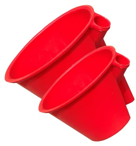 Abaodam Louches à Arroser De Jardin Ergonomiques 2 Pcs – Grosse Et Petite Tailles en Plastique Solide – Outils Pratiques pour Arroser Et Entretenir Potager, Fleurs Et Plantes D’extérieur
