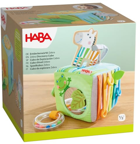 HABA upptäckarkub zebra