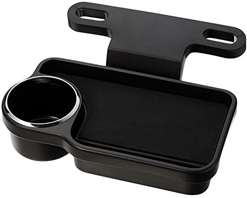 ANLEM Multifunctional Car Headrest Tray, Universal Portable Foldable Auto Headrest Drink Holder Stand Food Tray