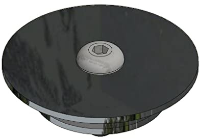 Gared Locking Ground Sleeve Cap Locking Cover for 2-3/8” O.D. Ground Sleeve