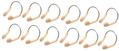 PAMINGONO 2 Set di Clip Nasali per Nuoto Sportivo con in Acciaio e Silicone per Una Maggiore Durata 6 Pezzi * 2