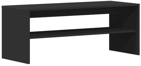 vidaXL Mobile Porta TV Nero 100x40x40 cm in Legno Multistrato