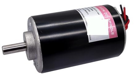 Spindelmotor, Hochgeschwindigkeits-CNC-Starter-Spindelmotor 12-48 VDC ER11 12000 U/min 200 W Gravur Fräsen Schleifen DIY-Spindelmotor,CNC-Spindelmotor-Kit