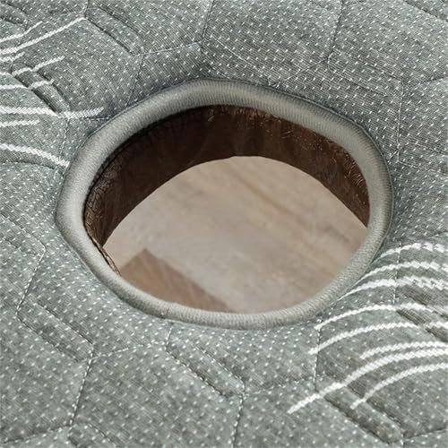 Kosmetikliegenauflage Wimpernliege Kosmetikliege Matratze für Kosmetikstudio Bettmatratze mit Atemlochmassagezubehör Trapez 5cm 80x190cm