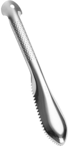 Hemobllo Squamatore in Acciaio Inossidabile Raschietto Professionale per Rimozione Squame Strumento Leggero e Versatile per Pulizia in Cucina Adatto Varie Dimensioni di Pesci