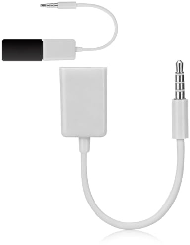 Cavo Adattatore Aux Maschio Da 3,5 Mm USB, Cavo Adattatore Convertitore Maschio, Convertitore Adattatore, Altoparlante Collega L'unità Flash USB Jack Femmina Convertitore per Intrattenimento Giochi