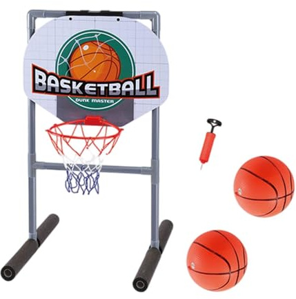 mophrati Juego de aro de Baloncesto para Piscina Infantil, Deporte al Aire Libre, Ofrece una emocionante Experiencia Juego con Actividades Baloncesto flotantes para niños y niñas en Interiores.