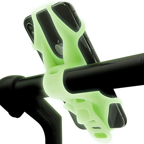 Bone Collection Fahrradhalterung für Smartphones mit 10,2 - 16,5 Zoll (10,2 - 16,5 cm), patentiertes Design