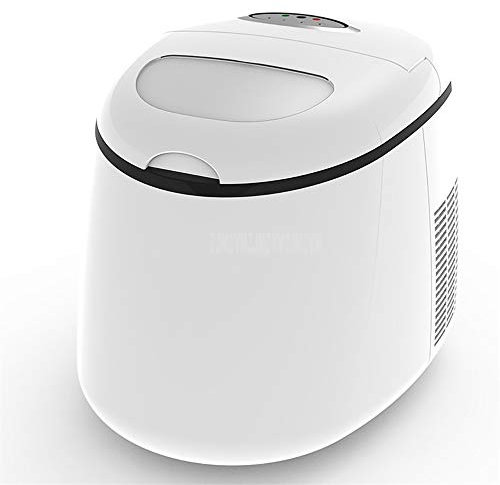 XUMI Macchina del Ghiaccio, 10kg/24h Mute Elettrico Automatico per Ghiaccio Forma Cilindrica Macchina per Il Ghiaccio Che Fa Macchina per tè al Latte Caffetteria 150W