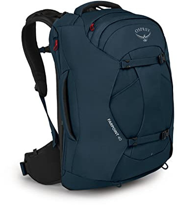 Osprey Farpoint Men's Travel Pack, 40L, Muted Space Blue, O/S