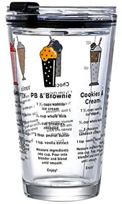 XKUN Coupe De Paille De Verre De 450 ML avec Échelle De Graffiti Transparent Style De Grande Capacité Bouteille De Jus De Boisson-F
