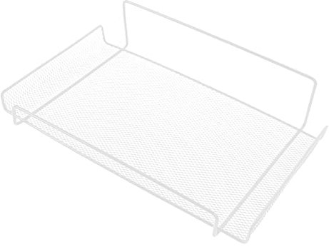 Abaodam No-drilling Wandregal Aus Robustem Eisen Schmales Stilvolles Routerhalter Regal Für Wohnzimmer Und Schlafzimmer Praktisches Storage Holder Wandregal Ohne Bohren Weiß