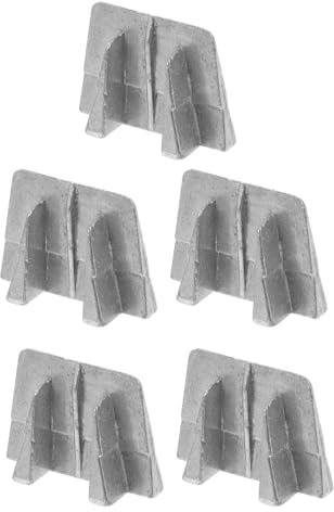 Toddmomy 5stücke Teiliges Aluminium Keile Für Axtgriffe Verstärkungselemente Für Holzwerkzeuge Für Handwerker Und Bauarbeiten Langlebig Und Installieren