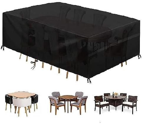 Zhadongli Art Gartenmöbel Abdeckung 110x60x90cm Abdeckung für Gartenmöbel Wasserdicht, 420D Oxford Abdeckhauben für Tische, Stühle, Sofas Garten Abdeckung
