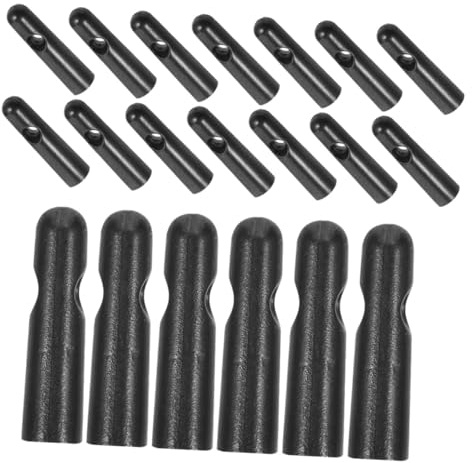 MOBUTOFU 20Pezzi Perle di Coda per Ombrelli Metallo Accessori Universali per Riparazione Ombrelli Parti di Ricambio per Ombrelli Pieghevoli e Non Pieghevoli
