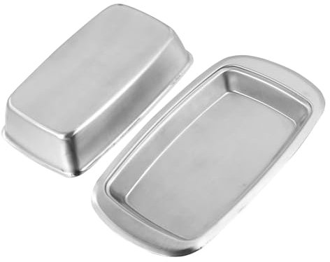 OFFSCH Butter Box Fresh Box for Kitchen Storage Insulation Plate Design Food Tray for Butter for Dining Use
