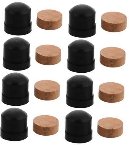 LIGIGWASH Reparaturset und Gummi für Posaune und Trompete 10 Stück Einfach zu Montieren mit Gummipuffern und Korkpolstern für Zuhause und Büro