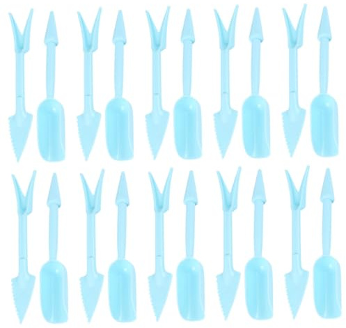 VICASKY 10sätze Teiliges Von Bonsai-gartengeräten Multifunktionale Werkzeuge Für Pflege Von Sukkulenten Und Pflanzen Ergonomisches Design Blauer Für Hobbygärtner