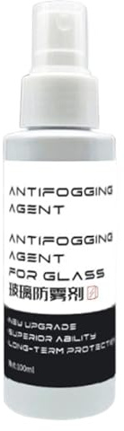 YNPQTDS Spray désembuant pour pare-brise - 100 ml - Vaporisateur anti-brouillard résistant à la pluie - Nettoyant à long terme contre le film d'huile - Pour la conduite et les voyages