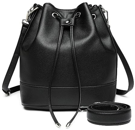 AFKOMST Beuteltasche Damen,Leicht Schultertasche Damen Gross und Sanft Handtasche mit 2 Schulterriemen