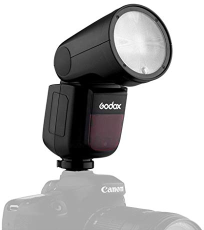Godox - V1N - Rundkopfblitz mit Akku für Nikon