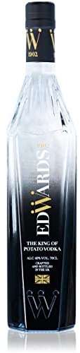Edwards 1902 English Potato Vodka | 70cl 40% ABV | Premium Single Estate British Vodka, exceptionally creamy, Handmade in Lincolnshire, UK | Internationally Award Winning | Gluten Free