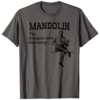 Mandoline : l'instrument sophistiqué rétro Bluegrass T-Shirt