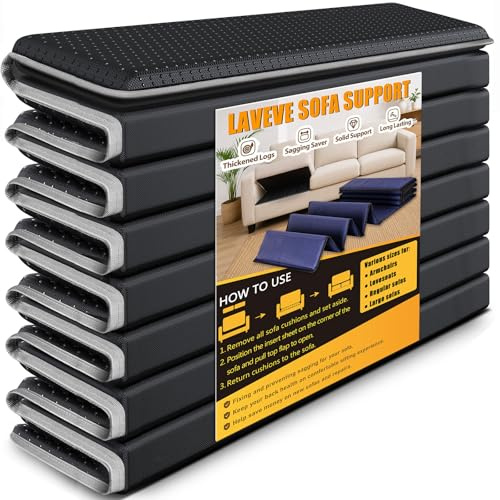 LAVEVE Heavy Duty Couch Cushion Support Board for Sagging Sofa, 21.5''x48'' Extra Thick Solid Wood Under Couch Insert with Anti-Slip Dots, Repair Sagging Spring Sofa and Replace Worn Cushions