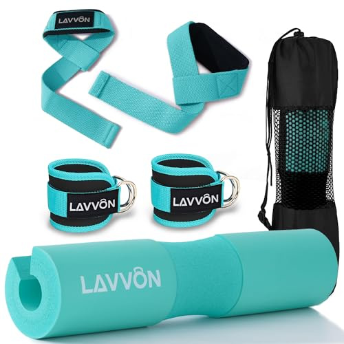 Barbell Pad Set - Hip Thrusts Pads for Squat&Lunges/Bench Press Bar Padding