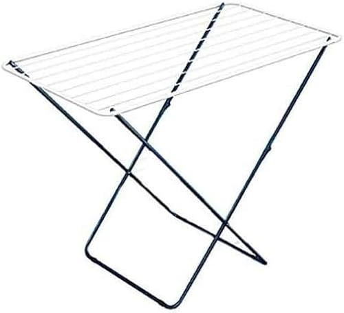 Generico STENDIBIANCHERIA STENDINO - PLAST - DA PAVIMENTO IN ACCIAIO PLASTIFICATO SENZA ALI 5 - cm.105x55x93h. COMPATIBILE CON GI MI