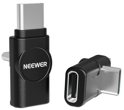 NEEWER Set Adattatore OTG USB C (2pz), (C-to-C + C-to-iOS) Compatibile con iPhone iPad Android Phone Utilizzo Mic Wireless CM28 Pro CM28 Ultra Durante la Carica, Non per Ricarica Rapida PD