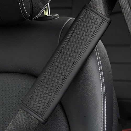 LJWAN 2 PCS Protezione per Cintura di Sicurezza Auto per Audi E-Tron 2018-2023, Fascia Imbottita Rivestimento Cuscino Spalla in Auto Cuscinetti,B