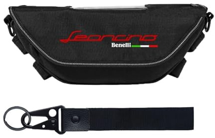 actuion Motorrad-Lenkertasche Für Benelli Leoncino 125, 250, 500, 800 wasserdichte Und Staubdichte Lenkertasche Für Motorradzubehör – Navigationstasche(DD)