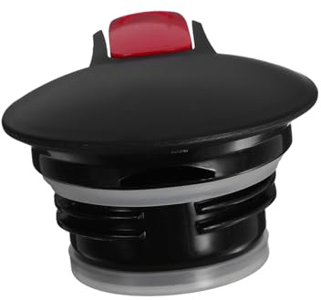 TOYANDONA Tapa de Jarra Térmica para Café Protección contra Calor y Material Pp, Repuesto Negro para Uso en Restaurante y Hogar, Aislamiento y Duradero