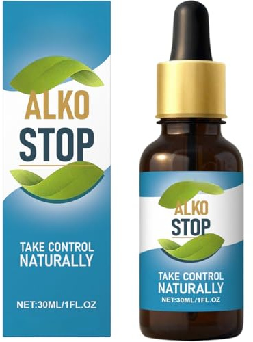 ALKO STOP Herbal Balance Drops, Natural Plant-Based Essence for Calm Focus & Clarity, Daily Self-Control Support, Emotional Balance Aid, Wellness Routine Drops for a Centered Lifestyle – 30ml