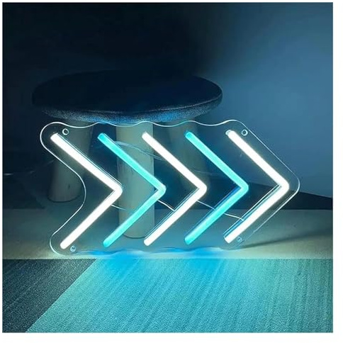 Lampada al neon Pannello decorativo in acrilico luminoso con luce al neon, da appendere all'ingresso del bagno